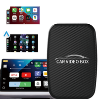 Kotak Ai ajaib Carplay pintar, Adaptateur nirkabel Android Auto Car Play untuk youtube dan film netflix dipersonalisasi Mercedes W213