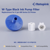 Filtre de pompe à encre noire de type W Ratopink WB500-0047-131-PG0153, remplacement pour imprimante CIJ V-jet série 400