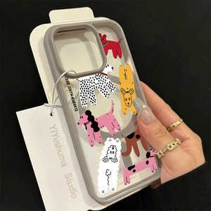 Điện thoại di động trường hợp đối với iPhone 14/15/16 Pro Max TPU chống sốc điện thoại di động Trường hợp với phim hoạt hình in ấn điện thoại trong suốt trường hợp - Product Image 6