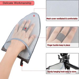 Gant de repassage à vapeur portable <span class=keywords><strong>avec</strong></span> boucle de doigt gant imperméable résistant à la chaleur chiffons anti-vapeur portables pour le repassage - Product Image 2