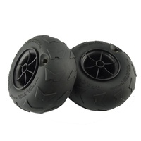Offre Spéciale 9 pouces PVC basse pression tout terrain plage sable doux roues ballon pneus