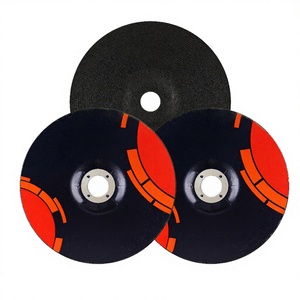 Disque abrasif <span class=keywords><strong>SONGQI</strong></span> 180x6x22.2mm à haute dureté en alumine-zircone, liant résineux, grain 120, efficace pour le débavurage du métal - Product Image 1