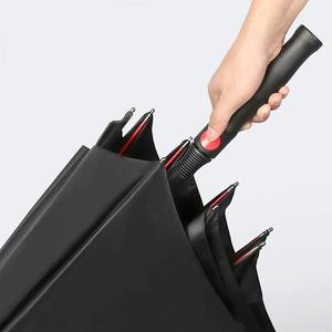<span class=keywords><strong>Paraguas</strong></span> de control semiautomático personalizado 30 pulgadas tamaño <span class=keywords><strong>grande</strong></span> Parapluie hombres <span class=keywords><strong>paraguas</strong></span> de Golf a prueba de viento personalizado con impresión de logotipo - Product Image 4