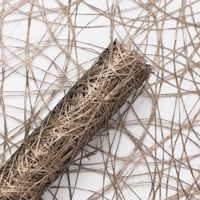 Papier d'emballage floral en raphia ajouré Evergreenwrap, papier de doublure intérieure pour bouquet à texture riche, matériau DIY fait main