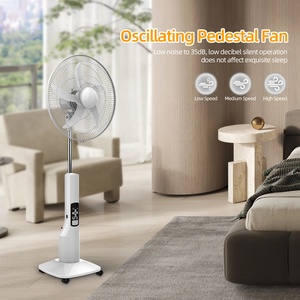 Chất lượng cao 18 inch AC & DC năng lượng mặt trời có thể sạc lại năng lượng mặt trời đứng <span class=keywords><strong>fan</strong></span> hâm mộ với từ xa - Product Image 6