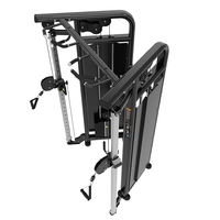 Machine à câbles de musculation de qualité professionnelle, équipement de gym BRTW de qualité commerciale à double pile de poids