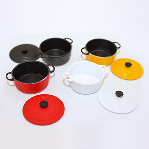 Poupée Cuisine Jouet Alimentaire Alliage Pot Soupe Pot Meubles Modèle Miniature Métal Charbon Poêle Cuisine Et Jouer Maison Jouets - Product Image 2