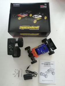 Coche RC <span class=keywords><strong>JBL</strong></span> <span class=keywords><strong>1</strong></span>/24 4x4 de Alta Velocidad con Motor con Escobillas/Sin Escobillas 2.4G, Vehículo RC Todoterreno a Escala Completa Equipado con Chasis de Aleación de Aluminio 6061 - Product Image 2