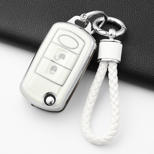 2 botones de moda nueva funda protectora de TPU para llave de coche para Land Rover Range Rover Sport LR3 Discovery 3 Accesorios - Product Image 5