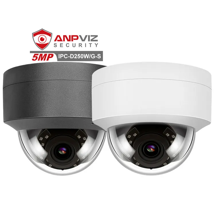 Anpviz Poe Ip Camera CCTV 5MP Security Camera Built In Mic/Audio Waterproof IP66 H.265 P2P WDR IR Night Vision 2.8mm Lens