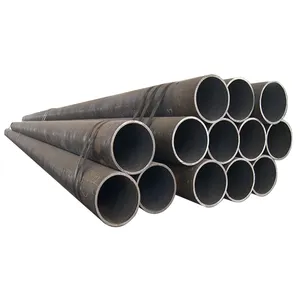 Ms tubo redondo de acero de bajo carbono MS tubo sin costura tamaños surtidos tubo de acero al carbono sin costura de alta presión para proveedor hidráulico