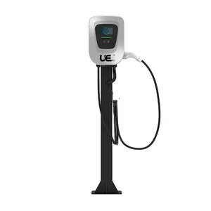 Floor-Mounted 11Kw 22Kw Ev Charging Portable Evse Walbox 3 Phase Ac Electric Car Charger Wallbox Type 2