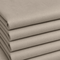 Tissu brossé teint pour literie 100 % polyester doux et chaud, rideaux, housses de coussin, textile de maison, fournisseur en gros, en rouleau