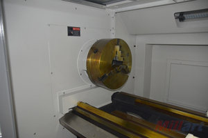 उच्च परिशुद्धता c6163 cnc लैथ मशीन धातु मोड़ के साथ फ्लैट बिस्तर cnc लाथा 6 स्टेशन बुर्ज के साथ - Product Image 5