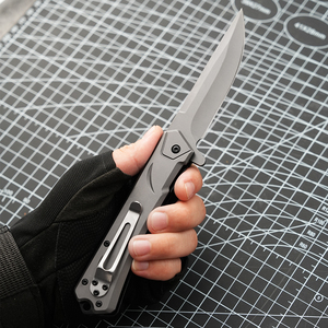 Chất lượng cao f177 3Cr13 lưỡi thép không gỉ ngoài trời gấp chiến thuật Dao Bỏ Túi - Product Image 5