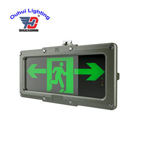 ไฟฉุกเฉิน LED พร้อมใบรับรอง ATEX ป้ายทางออกป้องกันการระเบิดสำหรับติดผนัง - Product Image 4