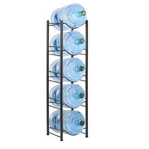 Nhiệm Vụ Nặng Nề 5 Gallon Chai Nước Jug Chủ Rack Hiển Thị Đứng Cho Bạn Bè Lưu Trữ Cao Cấp Sàn Chai Nước Lưu Trữ Đứng - Product Image 2