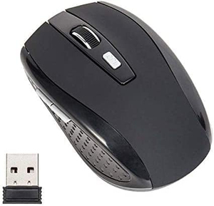 เมาส์ไร้สายแบบกันน้ำ ชาร์จได้ ออกแบบตามหลักสรีรศาสตร์ - เมาส์ออปติคอล USB ปรับ DPI ได้ สำหรับแล็ปท็อป คอมพิวเตอร์สำนักงาน - Product Image 5