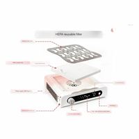 Aspirateur de poussière à ongles de bureau sans fil à vitesse réglable, modèle JMD-806, spécialement conçu pour une faible sonorité