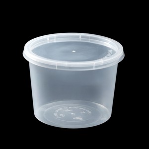 Contenedor Redondo Desechable de Plástico PP para Almacenamiento de Alimentos, Colores Personalizables, Venta al por Mayor, Muestra OEM/ODM Disponible - Product Image 3