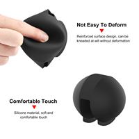 Capuchon d'objectif en silicone Pro PULUZ pour Insta360 X5, étui de plongée invisible, protection d'objectif anti-rayures, anti-poussière, protection