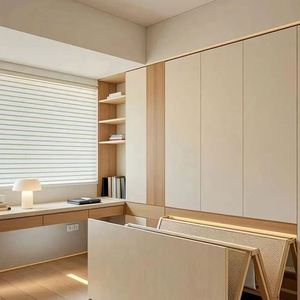 Mueble Zapatero de Madera Antiguo con Diseño de Esqueleto Moderno Personalizado, Panel de Armario Retro para Dormitorio, Hotel o Cocina - Product Image 2