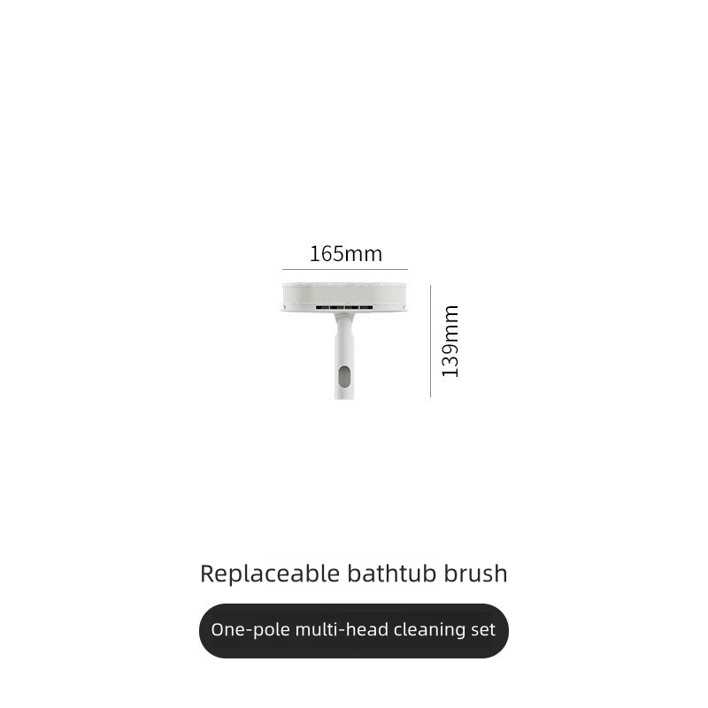 Tête d'essuie-glace de baignoire (sans tige)