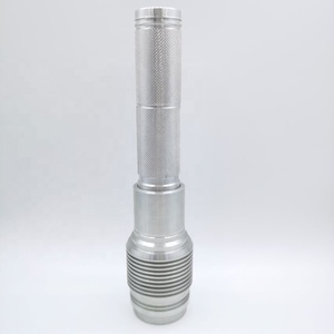 Biểu Tượng Tùy Chỉnh Bản Đồ LED Màu Đen Và Trắng Đèn Pin Vỏ <span class=keywords><strong>CNC</strong></span> Đèn Pin Các Bộ Phận - Product Image 5