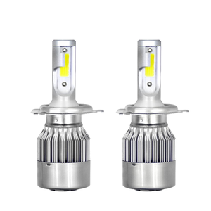 Faros LED COB de 72W a Precio de Fábrica, H1 H4 H7 H11 9006 C6 7600LM, Faros Delanteros LED para Automóvil - Product Image 1