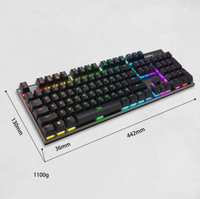 Harga Grosir Asli 100% Tersedia HyperX Alloy FPS Pro Tenkeyless Mechanical Gaming Keyboard Cherry MX Red