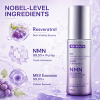 Essence faciale triple action de niveau Nobel, directement du fabricant, légère, soyeuse, absorption rapide, hydratante, réparatrice, sérum pour peaux sensibles