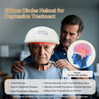 Casque de thérapie par lumière infrarouge 1070 nm PBM, stimulateur cérébral par neurofeedback pour la démence, Parkinson, la rééducation cognitive sportive