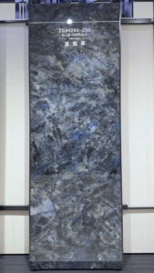 Panel de Pared para TV Personalizado, Piedra Sinterizada, Losa de Porcelana de Gran Formato 900*2600 para Sala de Estar Moderna - Product Image 2