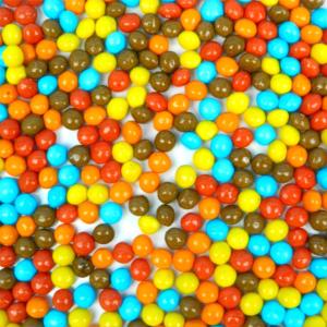 Wholesale Crispy Chocolate Beans OEM Halal Candy Multi-Colored <strong>Mini</strong> Snacks Sweets Candy Acceptable Customized Packaging - Product Image 1