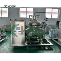 Équipement de séparation centrifuge à disque et à bol pour la récupération d'huile minérale de biodiesel triphasé à haut rendement