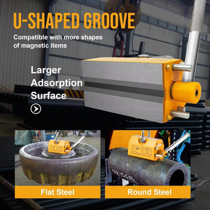 2 टन 2000 किलोग्राम स्थायी चुंबकीय सामग्री लिफ्टर पीएमएल 3 xसफ़टी लिफ्टिंग स्टील प्लेट चुंबकीय उठाने - Product Image 4