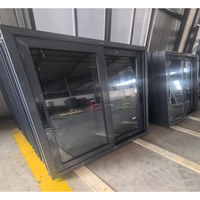 Ventanas Corredizas Grandes de PVC y Vidrio Templado con Diseños Europeos Modernos, Ventanas de Doble Vidrio para Hogares, Venta al Por Mayor