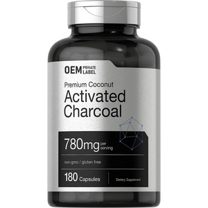 Capsules <span class=keywords><strong>de</strong></span> <span class=keywords><strong>charbon</strong></span> <span class=keywords><strong>de</strong></span> coco activé organiques Capsules <span class=keywords><strong>de</strong></span> désintoxication Utilisation pour la désintoxication, le blanchiment des dents, la santé digestive, la prévention - Product Image 5