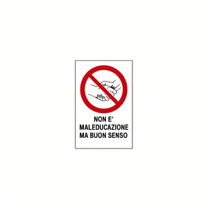 ป้ายความปลอดภัยสำหรับการป้องกันโรคโควิด 200 X 300 มม. ห้ามพลาดที่จะสวมหน้ากากและถุงมือ - Product Image 2