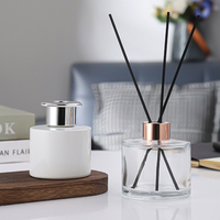 Bouteille de diffuseur de roseaux personnalisée de luxe de 250ml, emballage de parfums d'aromathérapie et de parfum, bouchon à vis