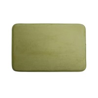 Tapis de bain antidérapant en microfibre douce absorbante avec mousse à mémoire de forme, lavable en machine, pour salle de bain et douche