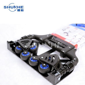 รถเข็นพับได้อเนกประสงค์ 6 ล้อ โครงอะลูมิเนียม รับน้ำหนักได้ 60 กก. สำหรับการขนส่ง - Product Image 6