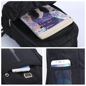 Custom Men Casual Sport <b>Backpack</b> School Large <b>Black</b> Travel Business Laptop <b>Backpack</b> Men <b>Backpack</b> - Product Image 4