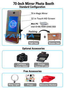 Nuevo producto Smart Multi Media Mirror Photo Booth Master'S Líder mundial Selfie Mirror Photo Booth Kiosk - Product Image 4