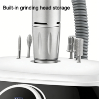Moteur à balais de charbon pour perceuse à ongles de bureau, 35000 tr/min, faible bruit, machine électrique de manucure, perceuse à ongles
