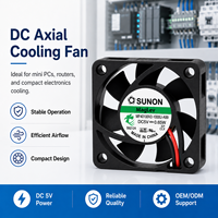 Ventilateur axial ultra-silencieux Sunon DC 5V 0.65W 40x40x10mm 4010 MF40100V2-1000U-A99 pour refroidissement industriel, mini PC, imprimante 3D, ventilateur d'onduleur