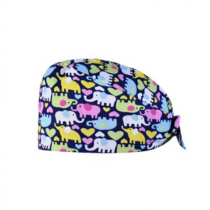 Gorro Quirúrgico Unisex Ajustable de Tela, Gorro Médico de Algodón y Poliéster para Hospital y Clínica - Product Image 4