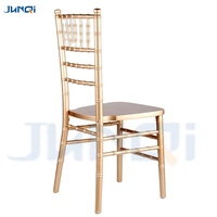 Vente en gros Chaises en résine Chivari noire blanche acrylique italienne transparente en plastique Chaise Napoléon