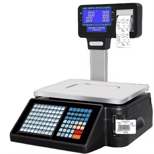 Báscula Caja Registradora Veidt con Impresión de Etiquetas de Código de Barras Electrónicas, Báscula de Pesaje con Doble Pantalla Táctil de 15.6 <span class=keywords><strong>Pulgadas</strong></span> y Sistema POS - Product Image 1