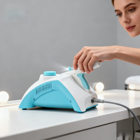 Appareil de beauté portable en alliage de chrome - Soin du visage rechargeable et éliminateur d'acné